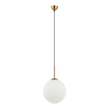 ITALUX - Deckenleuchte an Kabel DEORE 1xE27/40W/230V Ø 30 cm Bronze