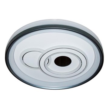 ITALUX - Dimmbare LED-Deckenleuchte PORTA LED/40W/230V 3000–6500K Ø 50 cm schwarz + Fernbedienung