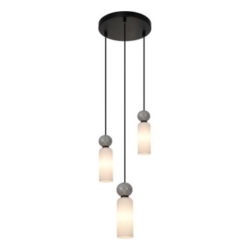 ITALUX - Hängeleuchte mit Kabel SANTOS 3xG9/40W/230V schwarz