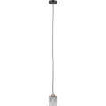ITALUX - Hängeleuchte mit Kabel TORNO 1xE14/40W/230V schwarz/gold