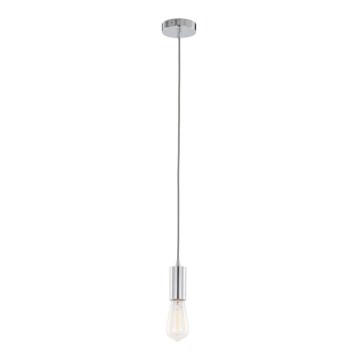 ITALUX - Hängeleuchte MODERNA 1xE27/60W/230V glänzendes Chrom