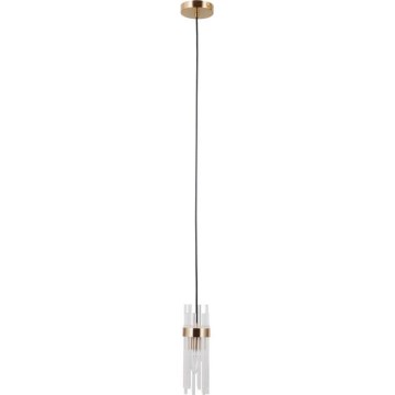 ITALUX - Hängeleuchte TARASO an Kabel 1xE14/40W/230V goldfarben