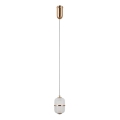 ITALUX - LED-Hängeleuchte ALANI an Kabel, 6W, 230V, 3000K, goldfarben
