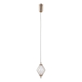 ITALUX - LED-Hängeleuchte SEVILLA mit Kabelaufhängung LED/5W/230V 3000K Gold