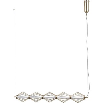 ITALUX - LED-Pendelleuchte an Kabel SEVILLA LED/25W/230V 3000K gold