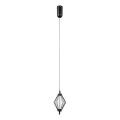 ITALUX - LED-Pendelleuchte an Kabel SEVILLA LED/5W/230V 3000K schwarz