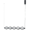 ITALUX - LED-Pendelleuchte SEVILLA mit Kabel LED/25W/230V 3000K schwarz