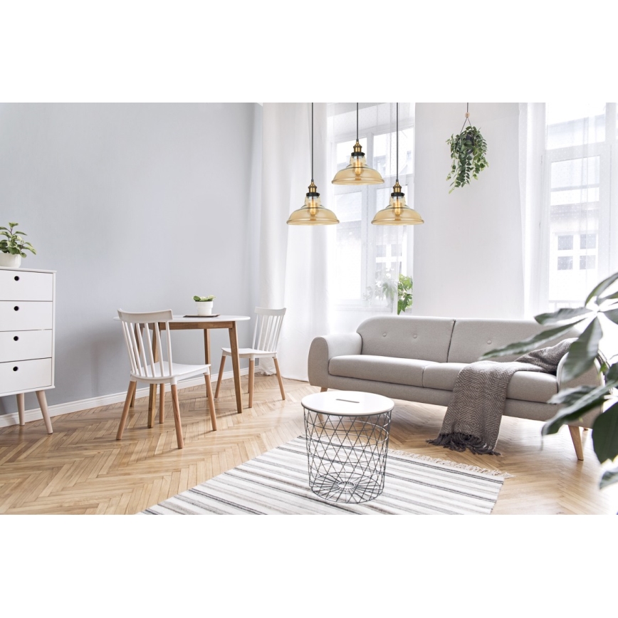 ITALUX - Hängeleuchte an Kabel HUBERT 3xE27/40W/230V