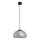 ITALUX - Pendelleuchte an Kabel AINALE 1xG9/7W/230V schwarz/rauchfarben
