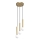ITALUX - Pendelleuchte an Kabel FILANO 3xG9/5W/230V gold