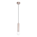 ITALUX - Pendelleuchte FILANO 1xG9/5W/230V Roségold