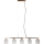 ITALUX - Pendelleuchte SIMONA 5xE14/40W/230V goldfarben