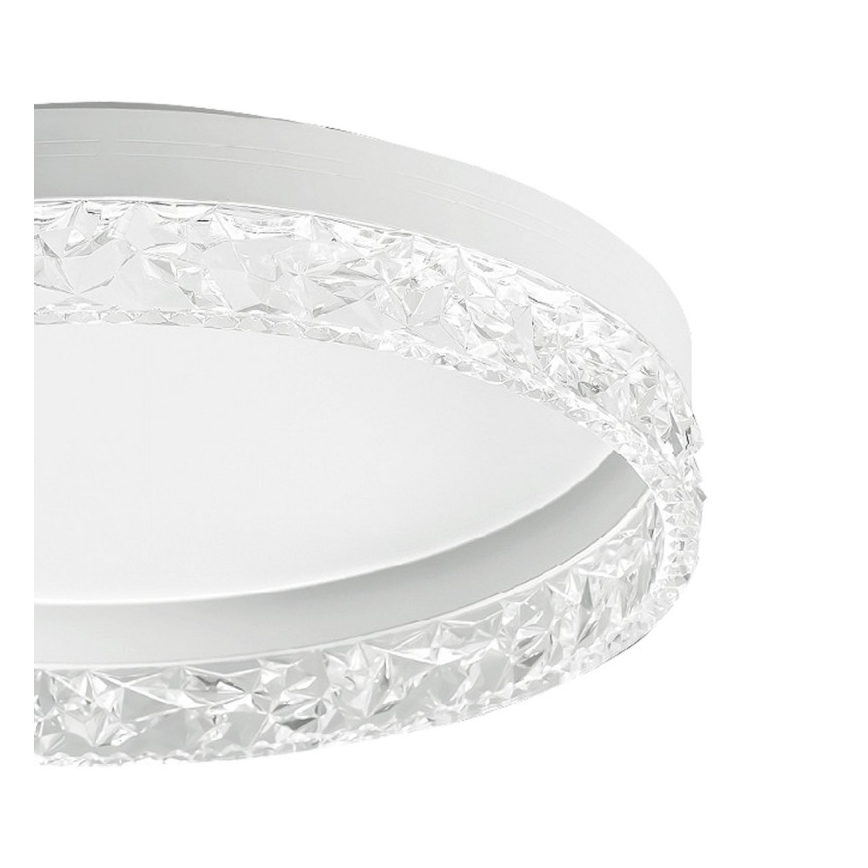 ITALUX - Dimmbare LED-Deckenleuchte RANTE LED/58W/230V 3000-6500K Ø 50 cm Weiß + Fernbedienung