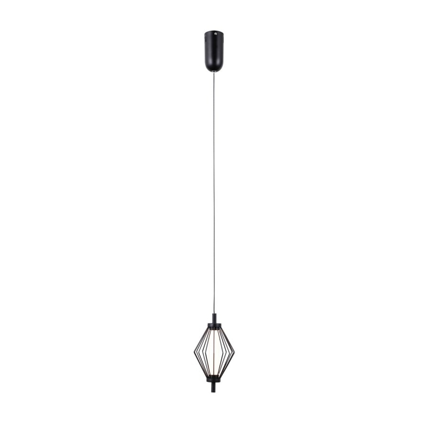 ITALUX - LED-Pendelleuchte an Kabel SEVILLA LED/5W/230V 3000K schwarz