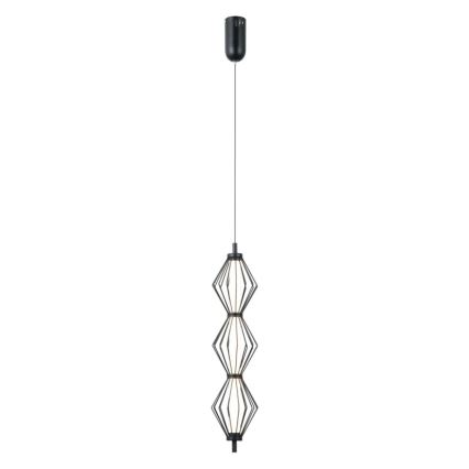 ITALUX - LED-Pendelleuchte an Kabel SEVILLA LED/15W/230V 3000K schwarz