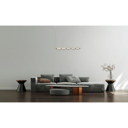 ITALUX - LED-Pendelleuchte an Kabel SEVILLA LED/25W/230V 3000K gold