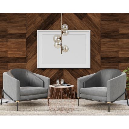 ITALUX - Deckenleuchte CANELLO 5xG9/5W/230V Messing