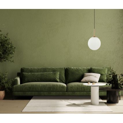 ITALUX - Deckenleuchte an Kabel DEORE 1xE27/40W/230V Ø 25 cm Bronze