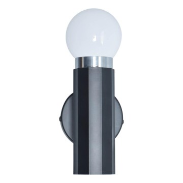 ITALUX - Wandleuchte MACERA 1xE27/40W/230V schwarz