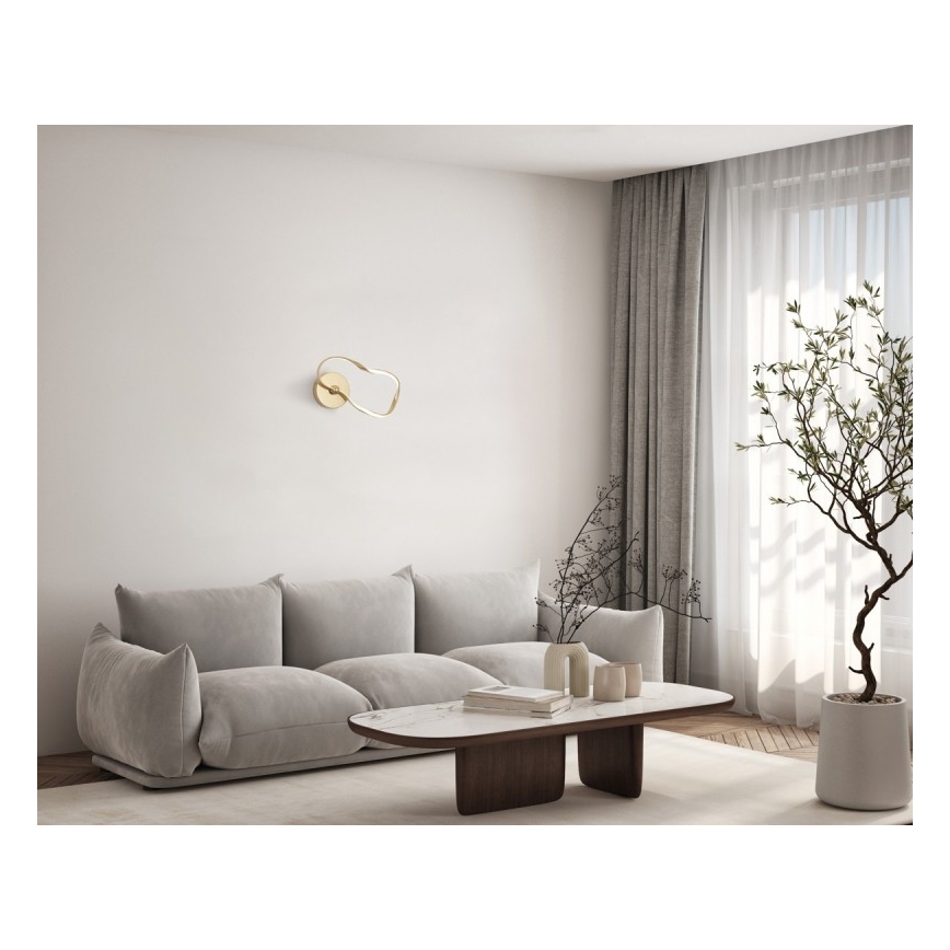 ITALUX - LED-Wandleuchte AMAYA LED/20W/230V goldfarben
