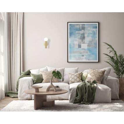ITALUX - Wandleuchte FILANO 1xG9/5W/230V goldfarben