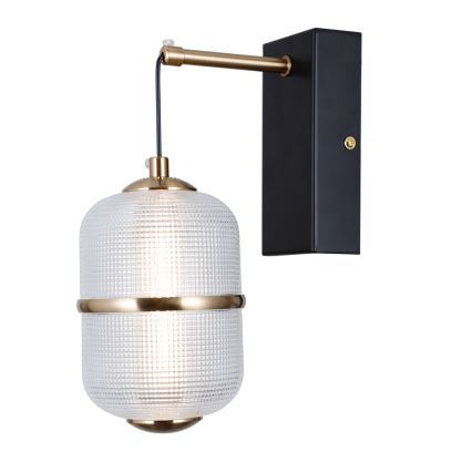 ITALUX - LED Wandleuchte ALANI LED/6W/230V 3000K schwarz/gold