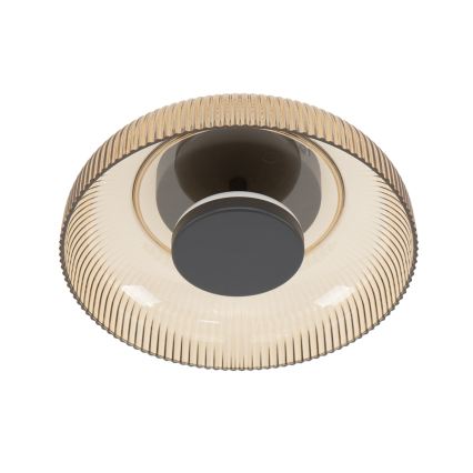 ITALUX - LED-Deckenleuchte PASSO LED/8W/230V 3000K Ø 25 cm rauchbeige