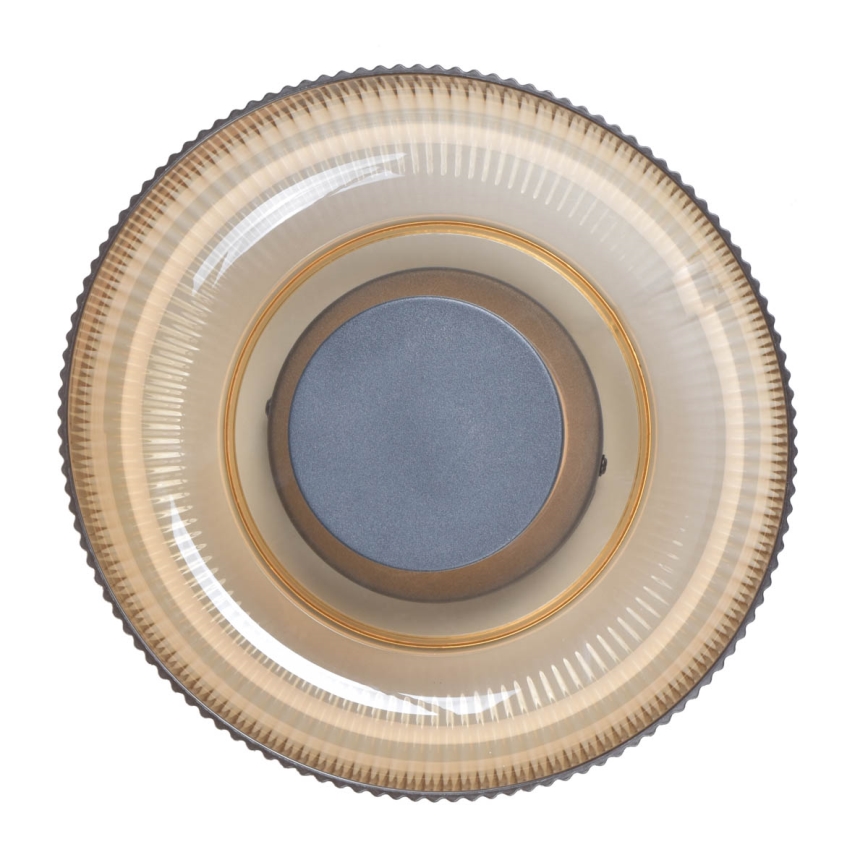 ITALUX - LED-Deckenleuchte PASSO LED/8W/230V 3000K Ø 25 cm rauchbeige