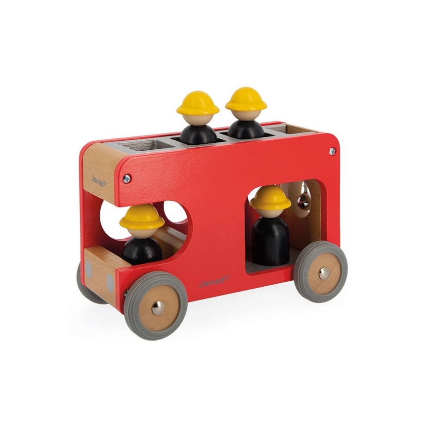 Janod - Feuerwehrauto aus Holz BOLID