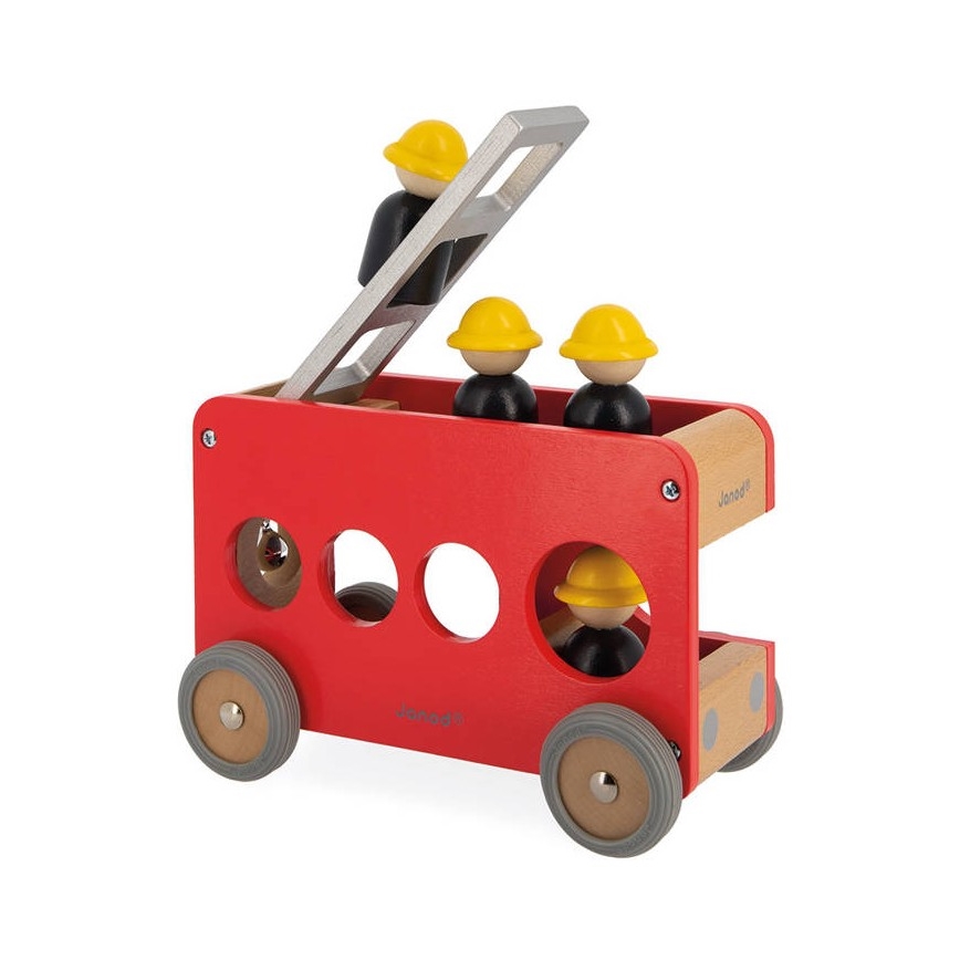 Janod - Feuerwehrauto aus Holz BOLID