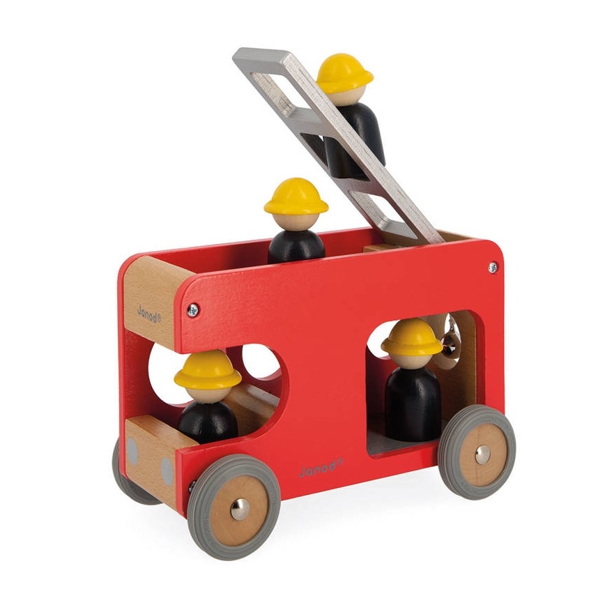 Janod - Feuerwehrauto aus Holz BOLID