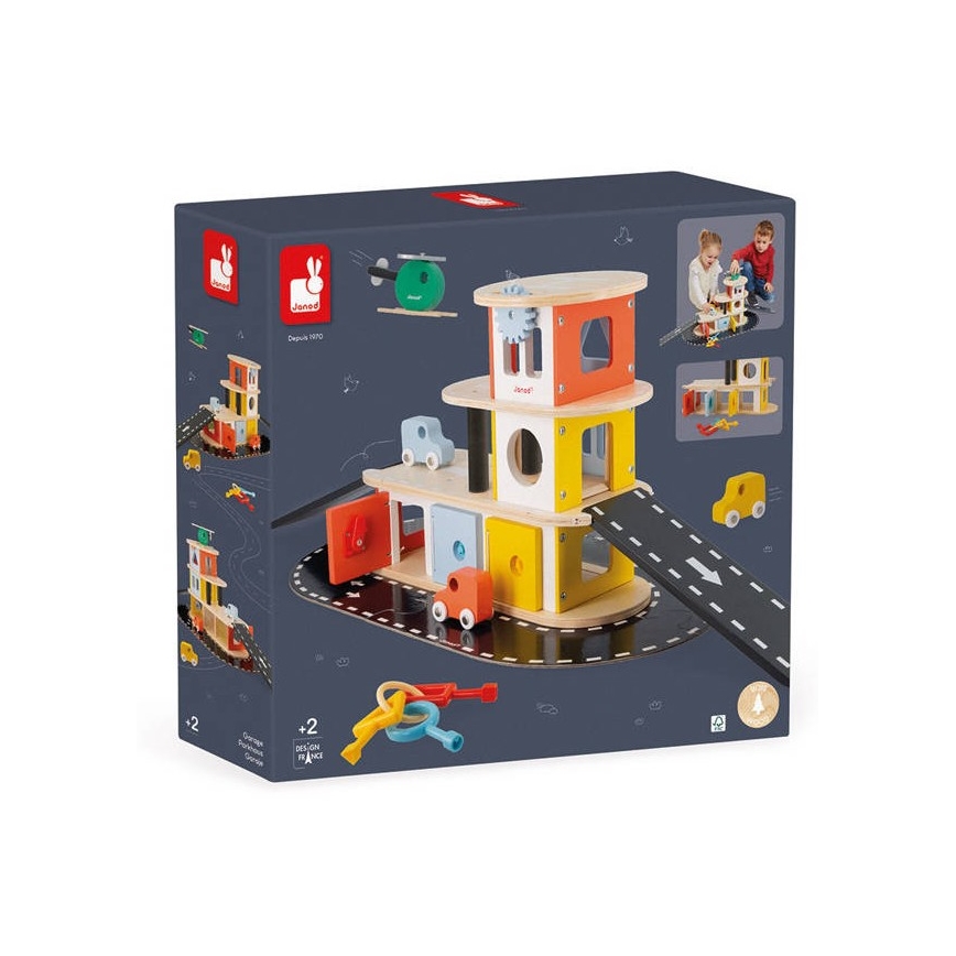 Janod - Holzgarage BOLID