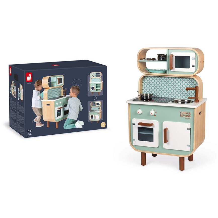 Janod - Holzküche 2in1 REVERSO