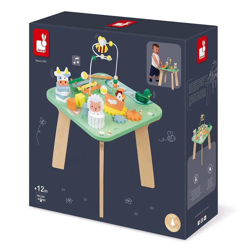 Janod - Interaktiver Kindertisch Wiese