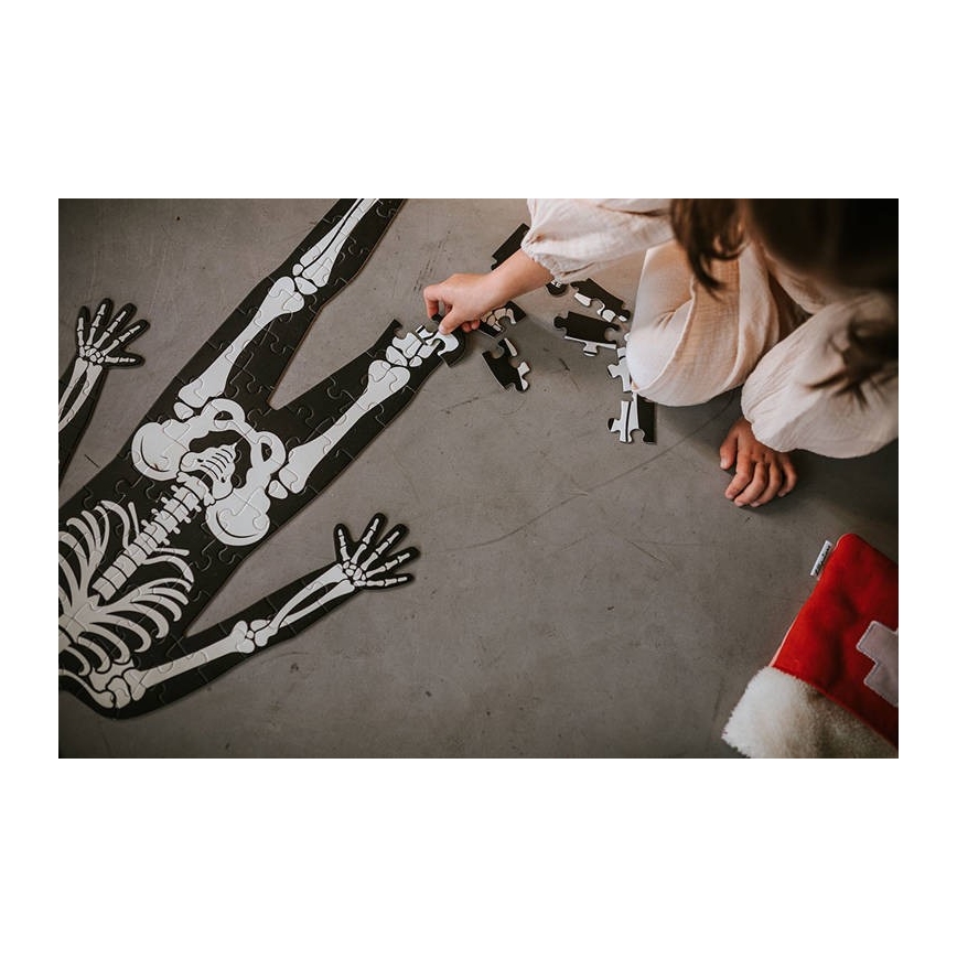 Janod - Kinderpädagogisches Puzzle 225 Teile menschlicher Körper