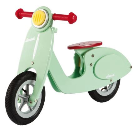 Janod - Kinder-Schiebefahrrad VESPA grün