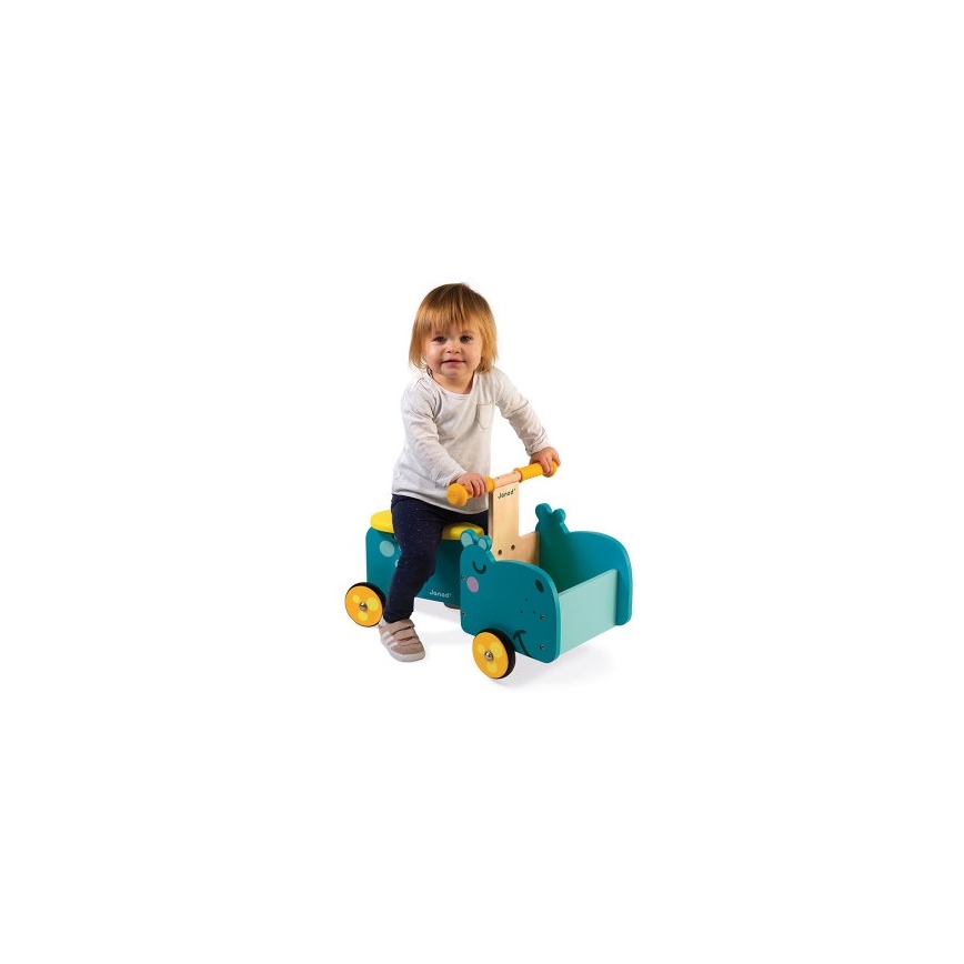 Janod - Kinderlaufrad Nilpferd