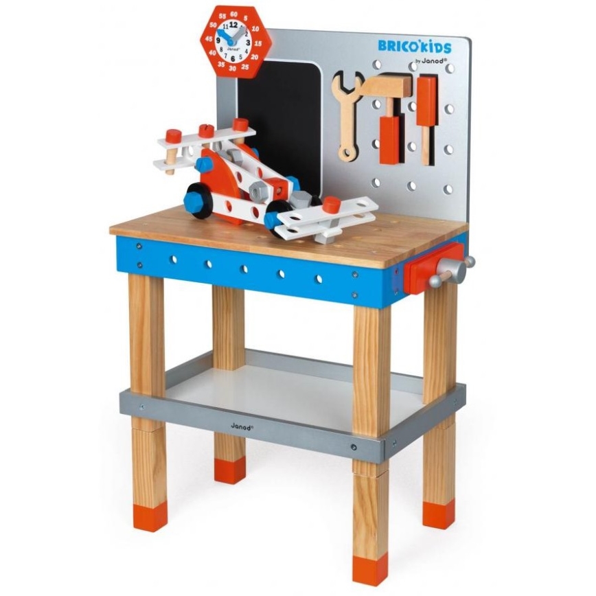 Janod - Kinderwerkstatt mit Werkzeug BRICOKIDS