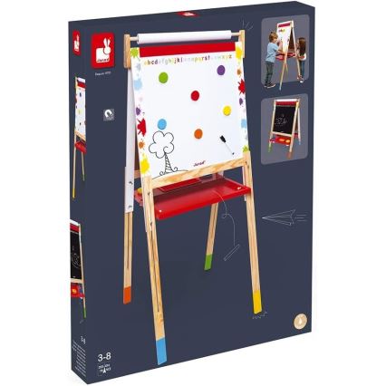 Janod - Magnetische Tafel Rot