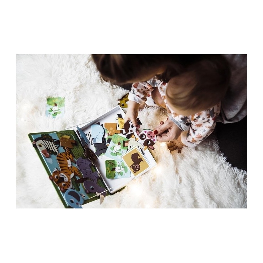 Janod - Magnetisches interaktives Set MAGNETIBOOK Tiere