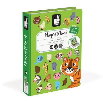 Janod - Magnetisches interaktives Set MAGNETIBOOK Tiere