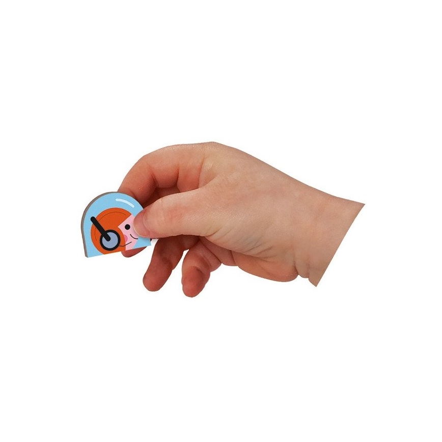 Janod - Magnetisches interaktives Set MAGNETIBOOK Verkehrsmittel