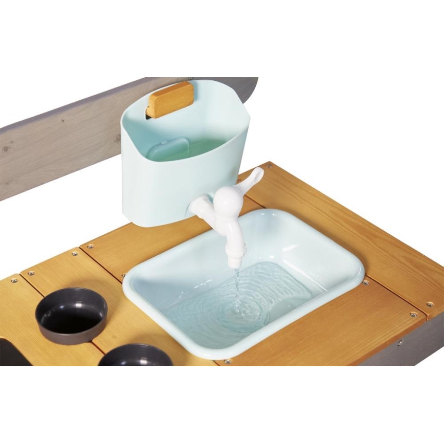 Janod - Outdoor-Spielküche aus Holz MUDDY LAB