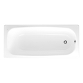 JIKA H2340200000001 - Badewanne RIGA 120x70 Stahl/weiß