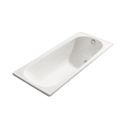 JIKA H2340200000001 - Badewanne RIGA 120x70 Stahl/weiß