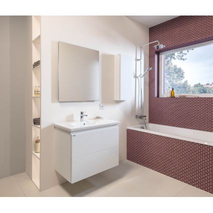 JIKA H3337170045711 - Duschset mit Thermostatarmatur MIO glänzender Chrom