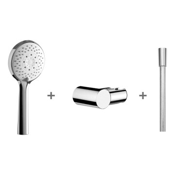 JIKA H3651X00043621 - Duschset CUBITO Hochglanzchrom