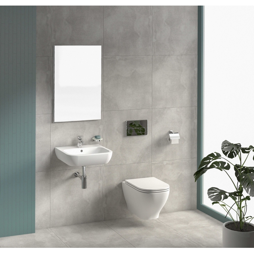 JIKA H8666180000001 - Wandhängendes WC DEEP Keramik/weiß + WC-Sitz SoftClose DEEP Duroplast/weiß