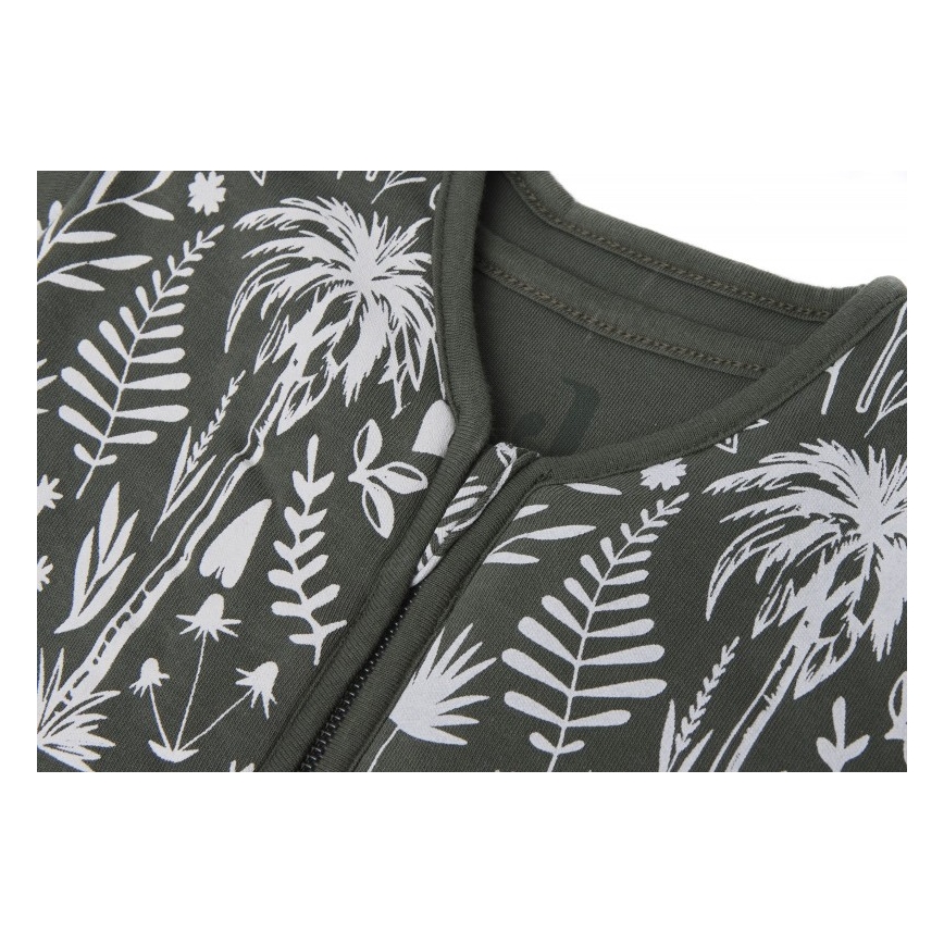 Jollein - Schlafsack 2-in-1 6-18 Monate 3 TOG Botanisch Blattgrün
