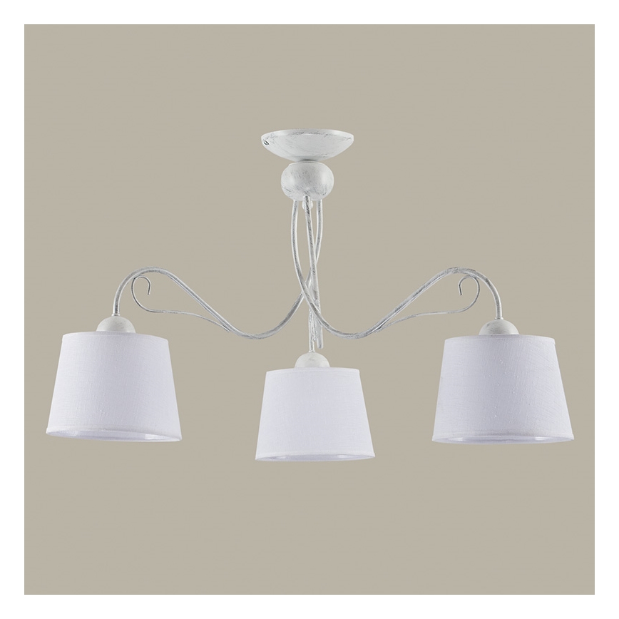 Jupiter 1349 - KM 3 PB - Deckenleuchte KAMELIA 3xE27/60W/230V